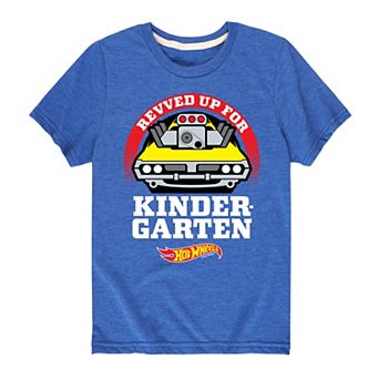 Boys 8-20 Hot Wheels Revved Kindergarten Graphic Tee