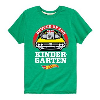 Boys 8-20 Hot Wheels Revved Kindergarten Graphic Tee