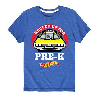 Boys 8-20 Hot Wheels Revved Up For Pre-K Graphic Tee