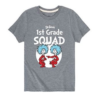 Boys 8-20 Dr. Seuss 1st Grade Squad Graphic Tee