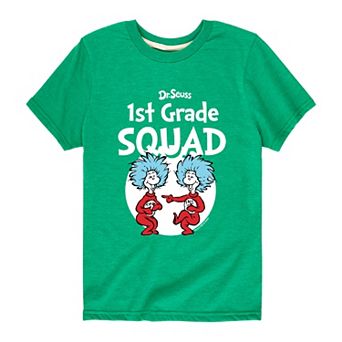 Boys 8-20 Dr. Seuss 1st Grade Squad Graphic Tee