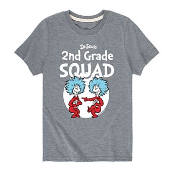 Boys 8-20 Dr. Seuss 2nd Grade Squad Graphic Tee