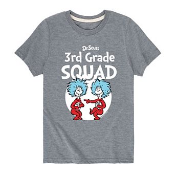 Boys 8-20 Dr. Seuss 3rd Grade Squad Graphic Tee