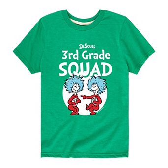 Boys 8-20 Dr. Seuss 3rd Grade Squad Graphic Tee