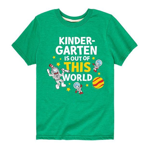 Boys 8 20 Dr. Seuss Kindergarten Space Graphic Tee