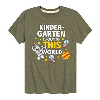 Boys 8-20 Dr. Seuss Kindergarten Space Graphic Tee