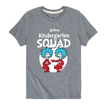 Boys 8-20 Dr. Seuss Kindergarten Squad Graphic Tee