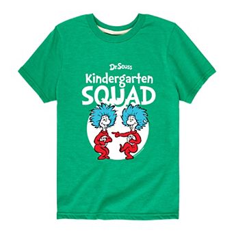 Boys 8-20 Dr. Seuss Kindergarten Squad Graphic Tee