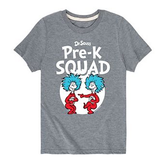 Boys 8-20 Dr. Seuss Pre-K Squad Graphic Tee