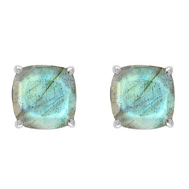 Alyson Layne Sterling Silver Labradorite Stud Earrings