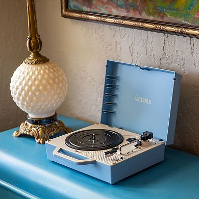Victrola Re-Spin Sustainable Bluetooth Suitcase Record Player