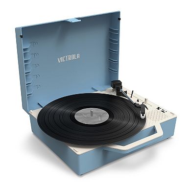 Victrola Re-Spin Sustainable Bluetooth Suitcase Record Player