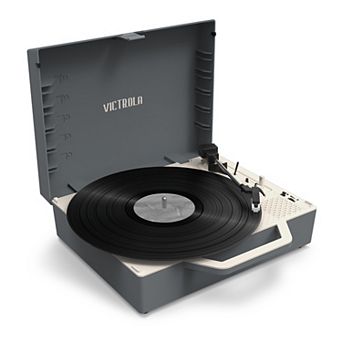 Victrola Re-Spin Sustainable Bluetooth Suitcase Record Player