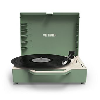 Victrola Re-Spin Sustainable Bluetooth Suitcase Record Player