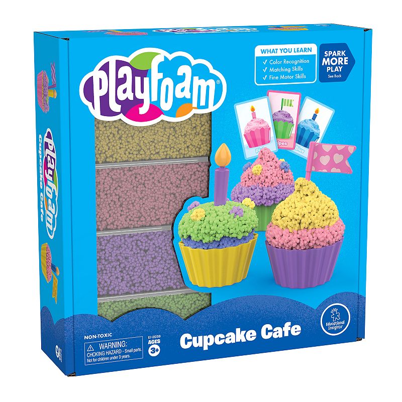 Educational Insights Playfoam Cupcake Café, Multicolor
