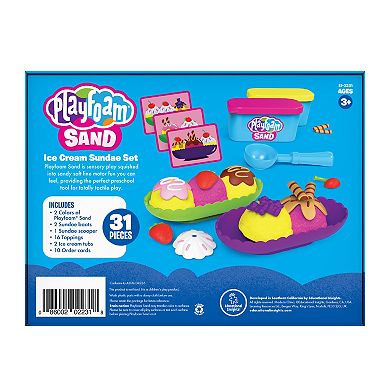 Educational Insights Playfoam Sand Ice Cream Sundae Set