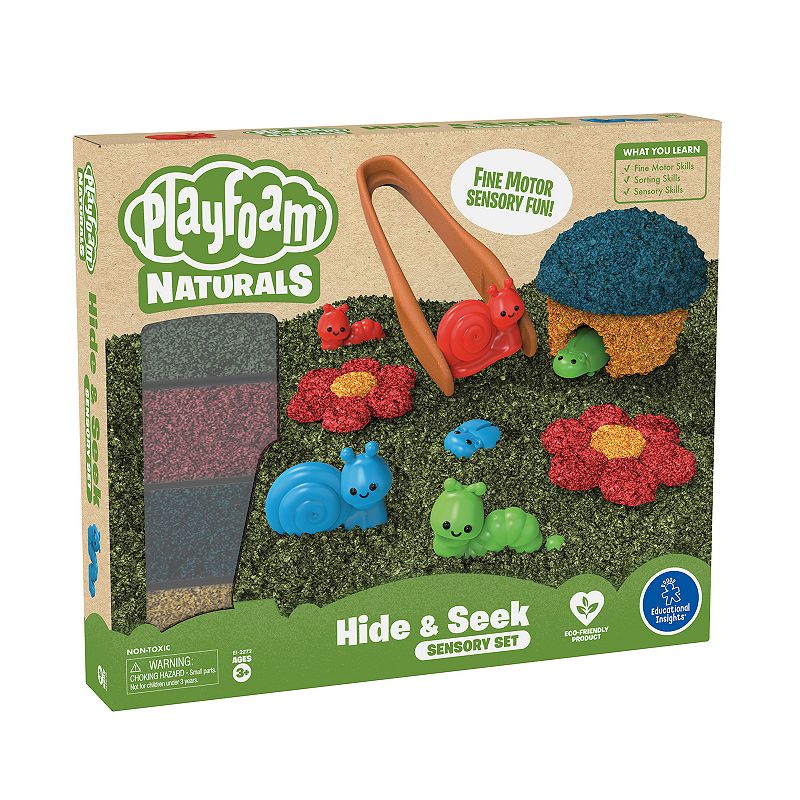 Educational Insights Playfoam Naturals Hide & Seek Sensory Set, Multicolor