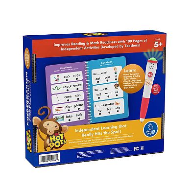 Educational Insights Hot Dots Kindergarten Essentials Reading & Math Workbook