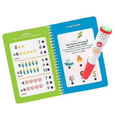 Educational Insights Hot Dots Kindergarten Essentials Reading & Math Workbook