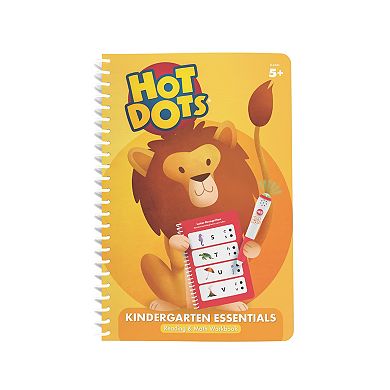 Educational Insights Hot Dots Kindergarten Essentials Reading & Math Workbook