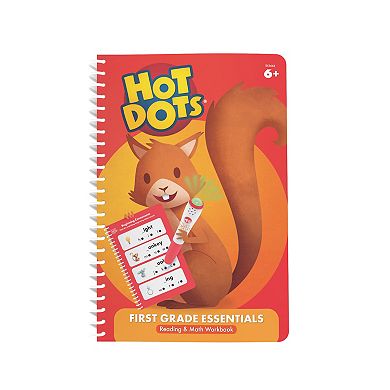 Educational Insights Hot Dots First Grade Essentials Reading & Math Workbook