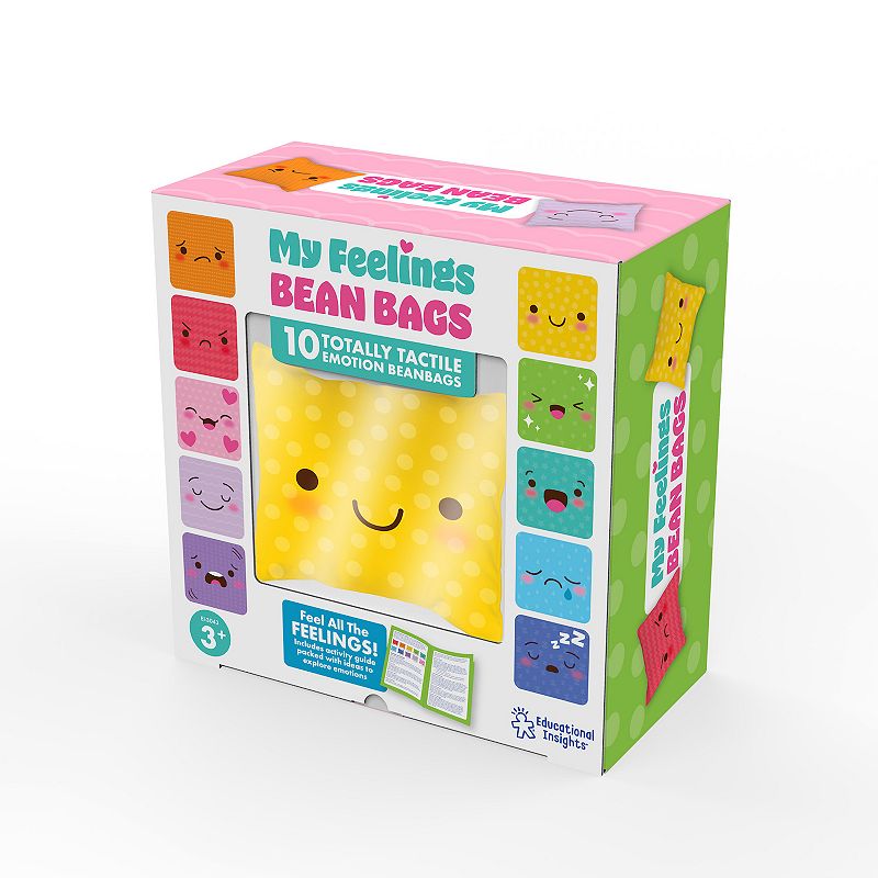Educational Insights My Feelings Bean Bags, Multicolor