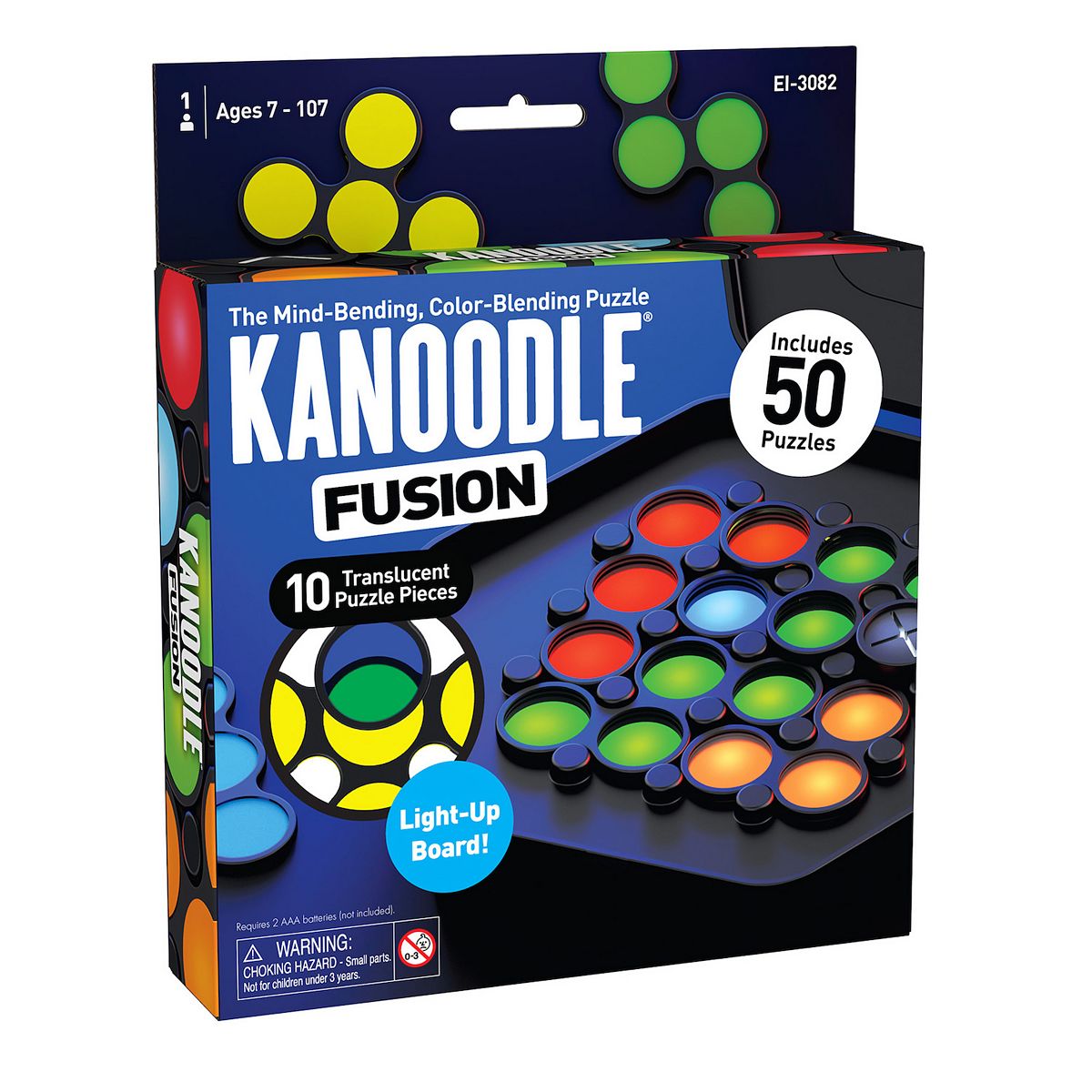 Educational Insights Kanoodle 100+ Brain Teasing Twisting 3-D Puzzle Game