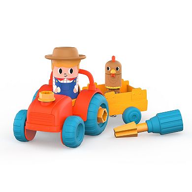 Educational Insights Design & Drill Bolt Buddies Tractor