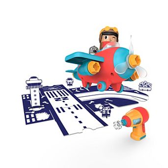 Educational Insights Design & Drill Bolt Buddies Plane