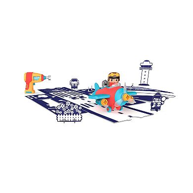 Educational Insights Design & Drill Bolt Buddies Plane