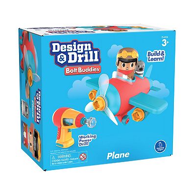 Educational Insights Design & Drill Bolt Buddies Plane