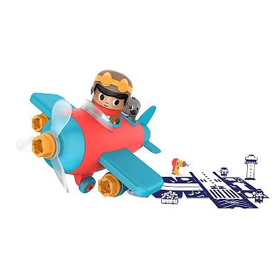 Educational Insights Design & Drill Bolt Buddies Plane