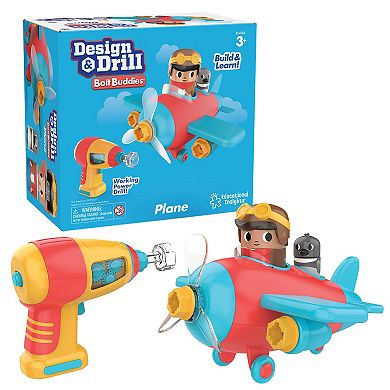 Educational Insights Design & Drill Bolt Buddies Plane
