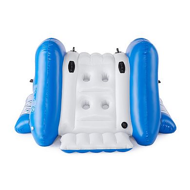 Intex Kool Splash Inflatable Play Center w/ 8.5'x5.75' Swim Center, Blue & White