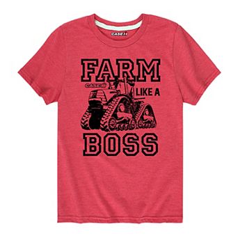 Boys 8-20 Case IH Farm Like A Boss Graphic Tee