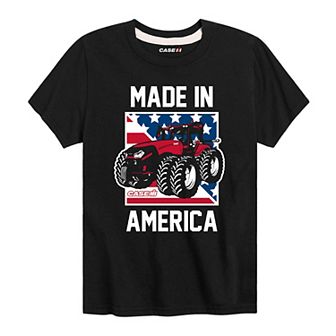 Boys 8-20 Case IH Made In America Graphic Tee