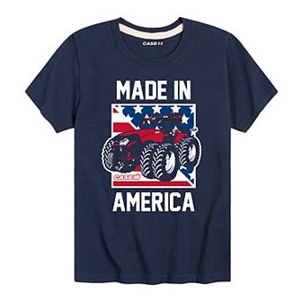 Boys 8-20 Case IH Made In America Graphic Tee