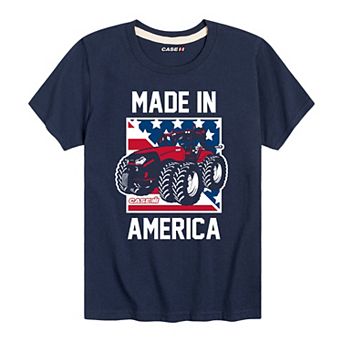 Boys 8-20 Case IH Made In America Graphic Tee
