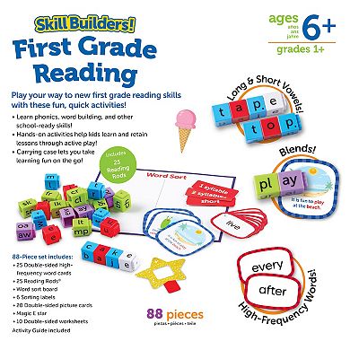 Learning Resources Skill Builders! 1st Grade Reading