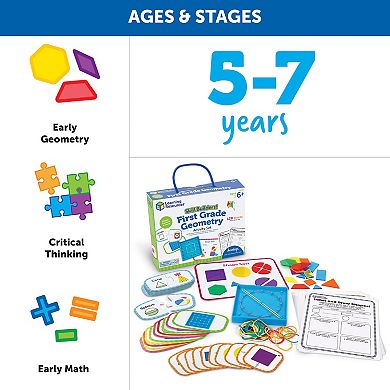 Learning Resources Skill Builders! 1st Grade Geometric Shapes