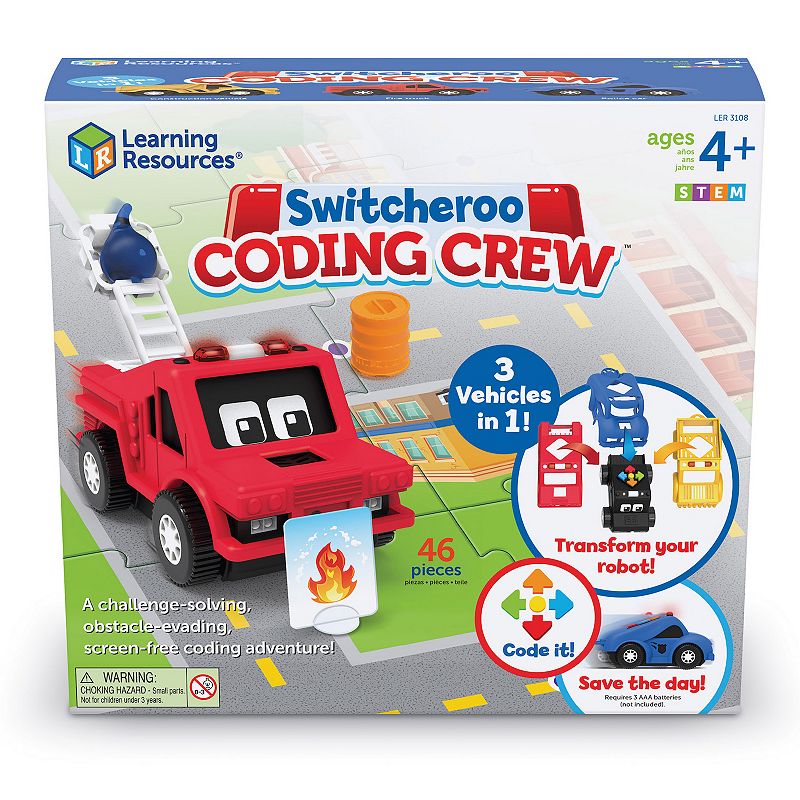 71086572 Learning Resources Switcheroo Coding Crew, Multico sku 71086572