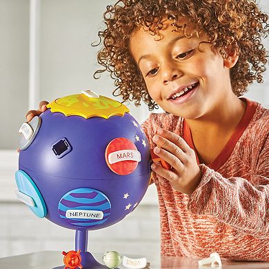 Learning Resources Solar System Glow-in-the-Dark Puzzle Globe