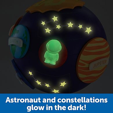 Learning Resources Solar System Glow-in-the-Dark Puzzle Globe