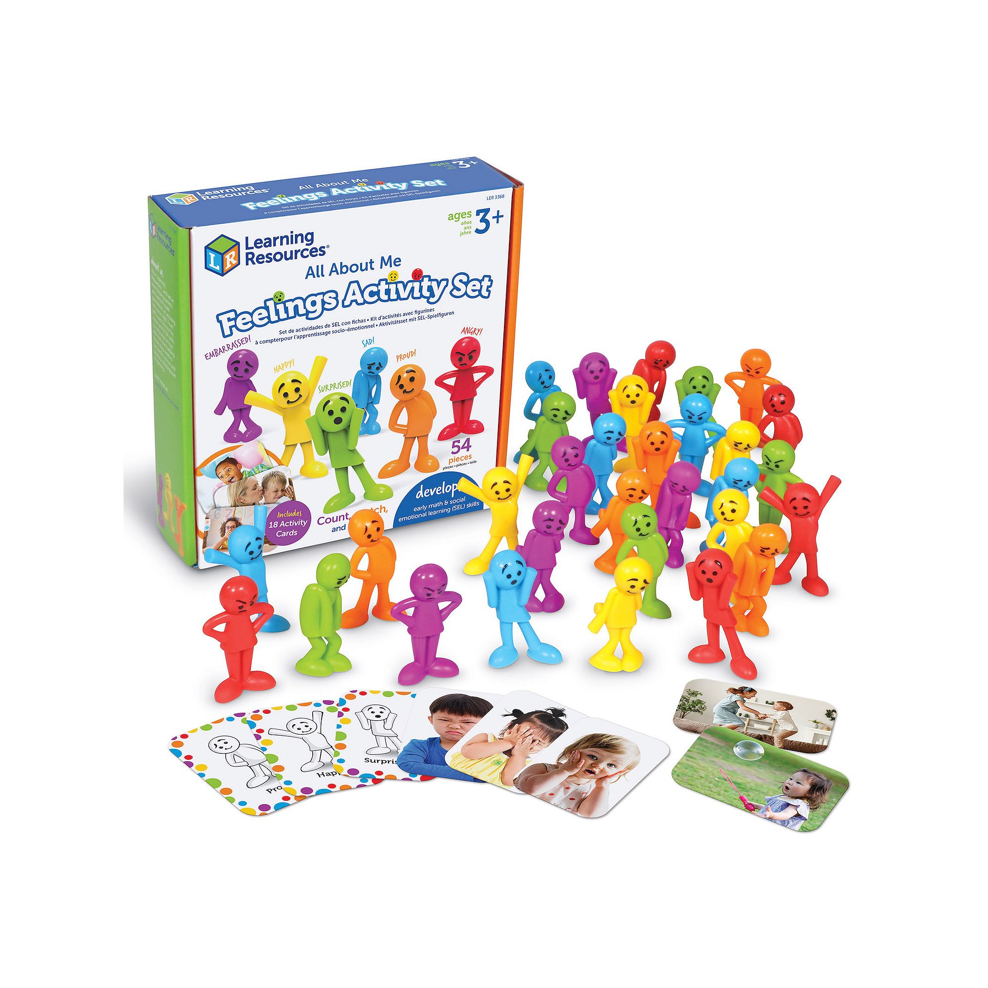 Learning Resources All About Me Feelings Activity Set, Multi