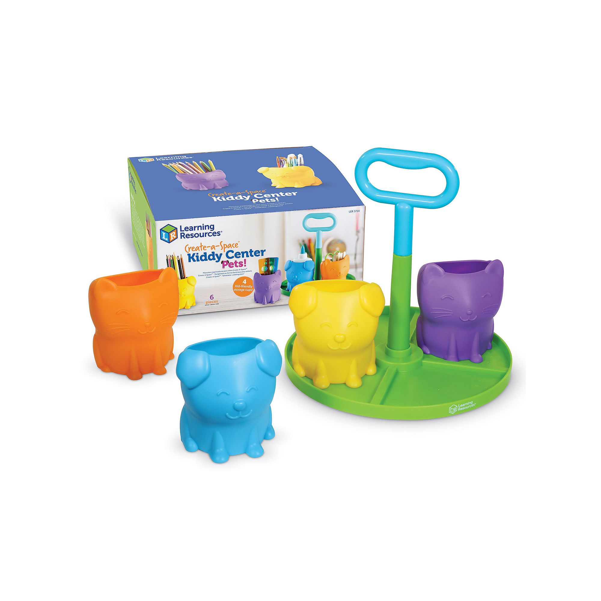 Learning Resources Create-a-Space Kiddy Caddy: Pet, Multi