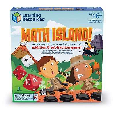 Learning Resources Math Island! Addition & Subtraction Game - Educational4 Players - 1 Each Learning Resources Math Island! Addition & Subtraction Game - Educational4 Players - 1 Each