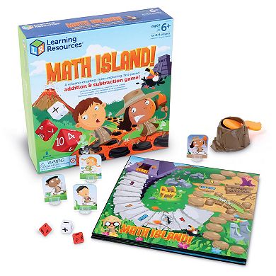 Learning Resources Math Island Addition & Subtraction Game