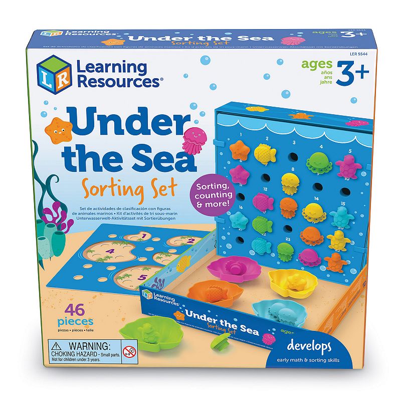 Learning Resources Under the Sea Sorting Set, Multicolor