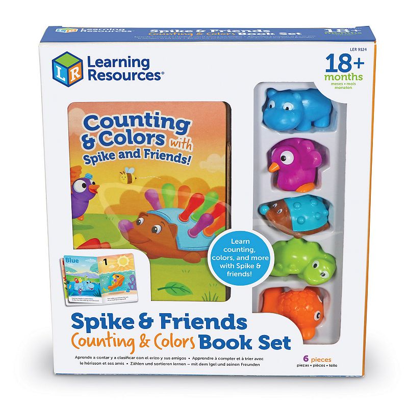 71089696 Learning Resources Count & Color with Spike, Multi sku 71089696