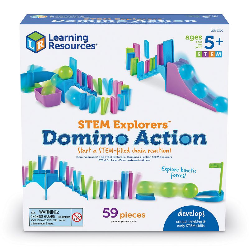 Learning Resources STEM Explorers Domino Dash, Multicolor